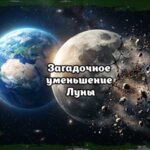 Загадочное уменьшение Луны: визуализация разрушения поверхности спутника и риски для Земли.